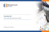 Enterprise BI, Reporting & Analytics Software | Dundas BI - Dundas … · Governed Data Discovery Research Figure 1. Defining a Custom View in Dundas BI Eckerson Group Dundas Bl enables
