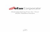 Standardizing Fax for Your B2B Relationshipshosteddocs.ittoolbox.com/eFax Faxing in B2B Relationships v1.0.pdf · 213 2 lobal Inc All rights reserved eFax Corporate is a registered