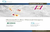 Mammoth Lakes Thermal Imagery€¦ · November 22, 2016 Mammoth Lakes Thermal Imagery Technical Data Report Greg Vaughan 2255 N Gemini Dr. nd Flagstaff, AZ 86001 P: 928-556-7006 QSI