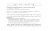 ISSN (print) 0093-4666 © 2011. Mycotaxon, Ltd. ISSN (online) … · 2014-12-03 · Dhingra & Priyanka margins not well-diﬀerentiated. Hyphal system monomitic; generative hyphae