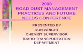 PRESENTED BY RON WRIGHT CHEMIST SUPERVISOR IDAHO ... pns product goals â€¢ common product specifications