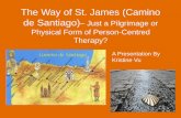 The Way of St. James – Just a Pilgrimage or Physical Form ... · pilgrims have traveled from all over Europe to reach his tomb in Santiago . Santiago de Compostela . Pre-Christian