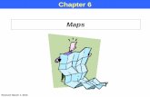 Chapter 6 Maps - NCDOT · Types that can be found on maps: 1) Direct measurement (many electronic maps such as microstation, GIS, Google Maps, etc. have a measuring tool) 2) Distance
