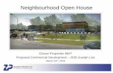 Neighbourhood Open House - Burlington · 2016-05-02 · Neighbourhood Open House Choice Properties REIT Proposed Commercial Development – 2025 Guelph Line . March 23rd, 2016