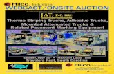 Hilco Indial TM WEBCAST/ONSITE AUCTION · Mounted Mixer, LPG Burner System, Driver’s Side Mid-Body Application Operator’s Seat, Campbell Hausfeld EX8006 13.0-HP Gas Driven Air