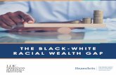 THE BLACK-WHITE RACIAL WEALTH GAP...and $17,530 for Latinx households. 8 In looking specifically at the Black-White racial wealth gap, Black households have about seven cents on the