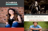 SONRISA PHOTOGRAPHY Contact (UJ 805.464. 1963 ......SONRISA PHOTOGRAPHY geniop Poptpait Photogpaph4 PaeéageJ Senior portrait photography packages include your choice of location within