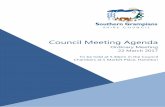 Council Meeting Agenda - Southern Grampians Shire Council · 2017-03-17 · Recovery Arrangements for providing Natural Disaster Financial Assistance to Local Government for event