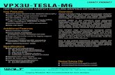 VPX3U-TESLA-M6 - NVIDIA, AMD, Xilinx · NVIDIA GRID™ 2.0 vGPU virtualization PCIe x16 Gen3 WOLF’s VPX3U-TESLA-M6 board leverages NVIDIA ® Tesla® Maxwell-2 28nm GPU technology,