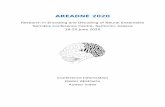 Proceedings of AREADNE 2020 Research in Encoding and ... · AREADNE Research in Encoding and Decoding of Neural Ensembles, Nomikos Conference Centre, Santorini, Greece, 16-20 June