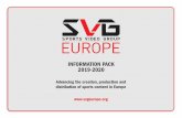 INFORMATION PACK 2019-2020€¦ · 04/10/2019  · INFORMATION PACK 2019-2020 Advancing the creation, production and distribution of sports content in Europe