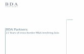 BDA Partners 21 Years of cross-border M&A …...Oct 2016 Divested premium mattress manufacturer and retailer Sep 2016 Divested less -than-truckload logistics provider Sep 2016 Acquired