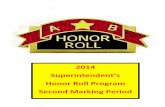 2014! Superintendent’s!! Honor!Roll!Program! Second ...p2cdn2static.sharpschool.com/UserFiles/Servers...Dr.!Charles!C.!Polk!ElementarySchool! Marking!Period!2!!!Distinguished!Honor!Roll!!!
