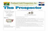 The Presidential Post - Portland Gold Prospectorsportlandgoldprospectors.org/wp-content/uploads/2018/05/2015-04-P… · April, 19th 2015 At the Milwaukie, Oregon Grange Hall 12015