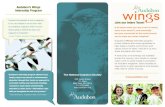 Audubon’s Wings Internship Program€¦ · Audubon’s Wings internship program invites students and recent graduates to help shape a healthy environment and vibrant future for