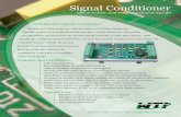 Signal Conditioner...Signal Conditioner Optical Isolator, Anti-Dither, Quadrature Encoder WTI Encoder Signal Conditioner Corporate Office: Phone: 989-771-3000 Fax: 989-771-3010 Sales@winemantech.com