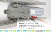 Highly compact signal conditioners - Phoenix Contact€¦ · signal processing MINI Analog Pro offers you the right product for all standard signal processing applications: from cost-effective
