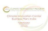 Climate Innovation Center Business Plan: IndiaMarketing and Communications Officer Partnership Development Manager (city 1) Partnership Development Manager (city 2) Partnership Development