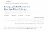 Emerging Global Markets and Risk-Based Due Diligencemedia.straffordpub.com/products/conducting-due-diligence-of-busine… · Local Laws Affecting Due Diligence • National security/military