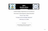 EDA: Results-driven Performance · 2018-02-12 · EDA-i EDA: Results-driven Performance . United States Department of Commerce Economic Development Administration Fiscal Year 2019