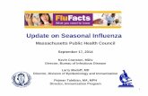 Update on Seasonal Influenza - Mass.Gov Blogblog.mass.gov/publichealth/wp-content/uploads/sites/11/2014/09/sm… · 2014-09-17  · Larry Madoff, MD Director, Division of Epidemiology