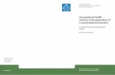 Occupational health services in the prevention of ...1069024/...Occupational health services in the prevention of musculoskeletal disorders-Processes, tools and organizational aspects