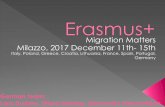Migration Matters Milazzo, 2017 December 11th- 15thwp.august-horch-schule.de/wp-content/uploads/2019/... · Table of contents: ⦿ German team ⦿ December 11th 2017- First day ⦿