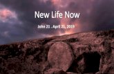 New Life Now - Amazon S3...Apr 21, 2019  · Galilee. It happened this way: Simon Peter, Thomas (also known as Didymus), Nathanael from Cana in Galilee, the sons of Zebedee, and two