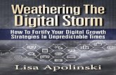 Weathering The · Weathering The Digital Storm How To Fortify Your Digital Growth Strategies In Unpredictable Times Lisa Apolinski