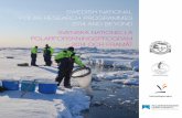 SWEDISH NATIONAL POLAR RESEARCH PROGRAMMES – …...The Arctic Ocean The dynamics of trace metal biogeochemistry in the Arctic Ocean: A GEOTRACES cruise The biogeochemistry of the