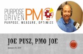 January 25, 2019€¦ · Why PMO’s Fail 1. Mismanaged and Unrealistic Stakeholder Expectations 2. Lack of Senior Level Support 3. Poorly Defined Benefits and Value Definitions,