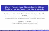 KDEEP: Protein-Ligand Absolute Binding Affinity Prediction ... · dissociation constants (Kd) inhibition constants (Ki) half-concentration values (IC50) A smaller re ned subset (nr