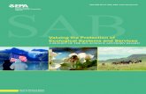 EPA-SAB-09-012 | May 2009 | SABsabproduct.nsf... · U.S. Environmental Protection Agency 1200 Pennsylvania Avenue, N.W. Washington, D.C. 20460 Subject: Valuing the Protection of Ecological
