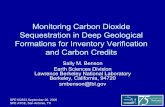 Monitoring Carbon Dioxide Sequestration in Deep Geological … · 2017-12-05 · SPE102833,September 26, 2006 SPE ATCE, San Antonio, TX Monitoring Carbon Dioxide Sequestration in