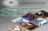 I am pleased to present the six-monthly review of the SECP’s … · 2017-02-13 · 1 I am pleased to present the six-monthly review of the SECP’s performance for the half-year