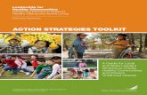 ACtion StrAtegieS tooLkitOpen Spaces, Parks and Recreation What the research shows: An increasing body of evidence suggests that children who live in communities with open spaces,