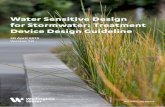 Water Sensitive Design for Stormwater: Treatment Device Design … · 2019-07-14 · Resources Plan for the Wellington Region FULL GUIDANCE UNDER DEVELOPMENT Identify treatment options