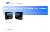MorphoAccess® SIGMA Lite Series - Idemia | Home...1, in accordance with the NEC Class 2 requirements; or supplied by a listed IEC60950-1 external Power Unit marked Class 2, Limited