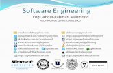 Software Engineering - SourceForgealphapeeler.sourceforge.net/uit/2015_fall/SoftEng/week4a.pdf · 2015-10-04 · Involves technical staff working with customers to find out about