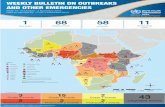 WEEKLY BULLETIN ON OUTBREAKS AND OTHER ......(Weekly Bulletin 33), 453 additional cases of hepatitis E with no outbreak-related deaths have been reported. The outbreak that was declared