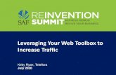 Leveraging Your Web Toolbox to Increase Traffic Leveraging Your Web Toolbox to Increase Traffic Kirby