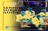 Senior Subject Guide v1 - Groves Christian College · 2019-04-26 · Senior Subject Guide v1.1 Senior subject guide v1.1 Page 5 of 67 Schools develop three internal assessments for