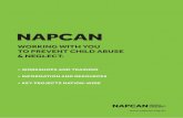 WORKING WITH YOU TO PREVENT CHILD ABUSE & NEGLECT. · 2020-05-14 · WORKING WITH YOU TO PREVENT CHILD ABUSE & NEGLECT. NAPCAN (National Association for Prevention of Child Abuse