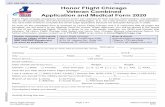 Honor Flight Chicago Veteran Combined Application and ... · oMarines o Coast Guard oMerchant Marines Rank: _____ Service number (optional): _____ Hometown ... You are REQUIRED to