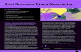 Kiwi Recovery Group Newsletter€¦ · Avoid-kiwi-when-trapping-info-doc1.pdf In relation to this, the Kiwi Recovery Group has recently been . asked to provide comment on proposals