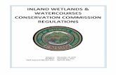 INLAND WETLANDS & WATERCOURSES CONSERVATION …griswold-ct.org/assets/inland-wetlands-regulations-121920122.pdf · prior model dated “Rev. March 1997”. It is considered the fourth