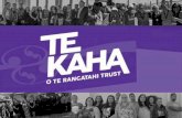 CELEBRATING OUR · ALL WHANAU AND IN PARTICULAR WITH RANGATAHI • Rangatahi have Dreams & Aspirations for them & their whānau • Rangatahi have a voice • They are the leaders