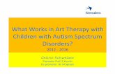 Art therapy and 8-12 years’ children with autism spectrum ...€¦ · Exploring What Works in Art Therapy with Children with Autism: Tacit Knowledge of Art Therapists Celine Schweizer,