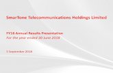 SmarTone Telecommunications Holdings Limited€¦ · Handset and accessory sales ... • Transactions doubled year-on-year. 22 Strong growth in Enterprise Solutions business • Robust