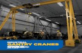 INDUSTRIAL GANTRY CRANES - Provintec … · *Additional custom capacities, spans, and options available. ... steel casters are standard on all of our gantry cranes. They easily withstand